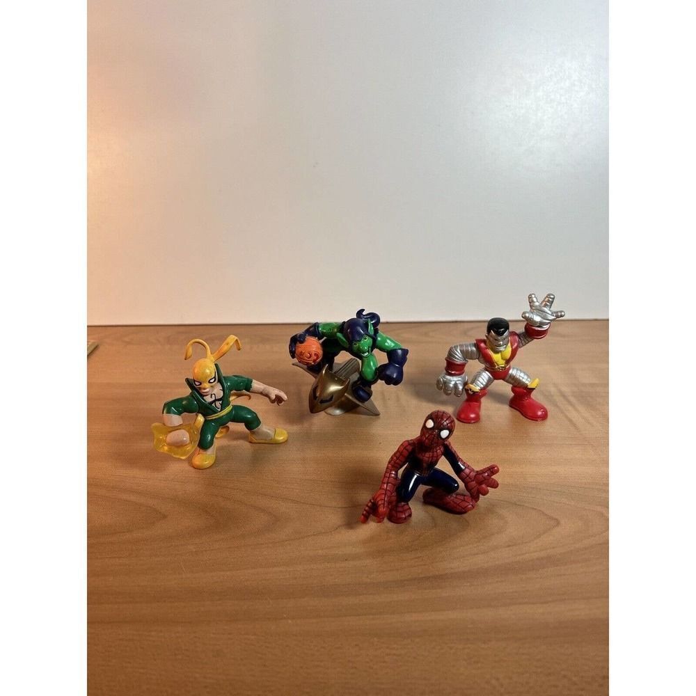 Mini Marvel Figures Green Goblin SpiderMan Hulk Colossus